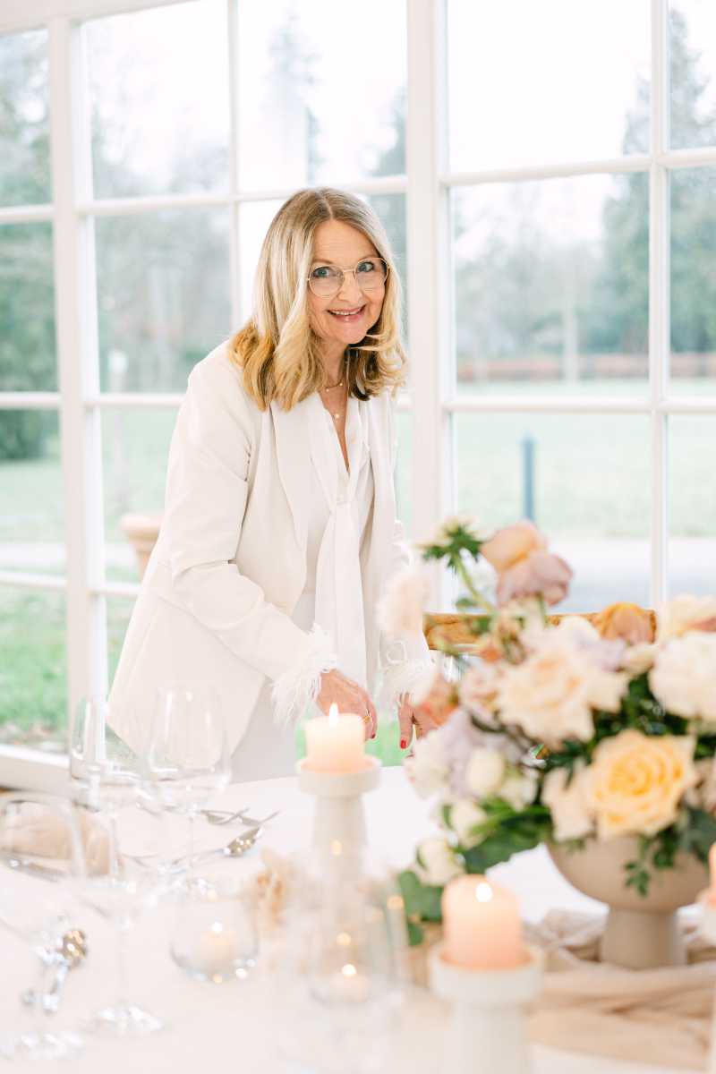 Hochzeitsplanerin Sabine Greiff-Heberle im Einsatz