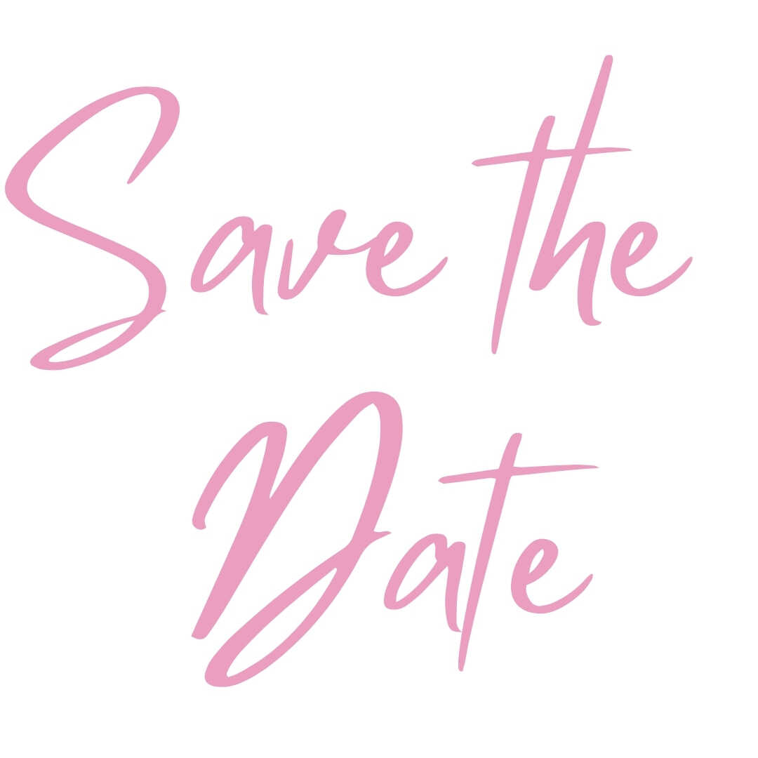 Save the Date (1080 x 1080 px)